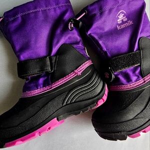 Kamik Waterproof Toddler Boots Size 12c